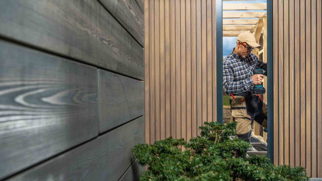 coibentazione in una sauna