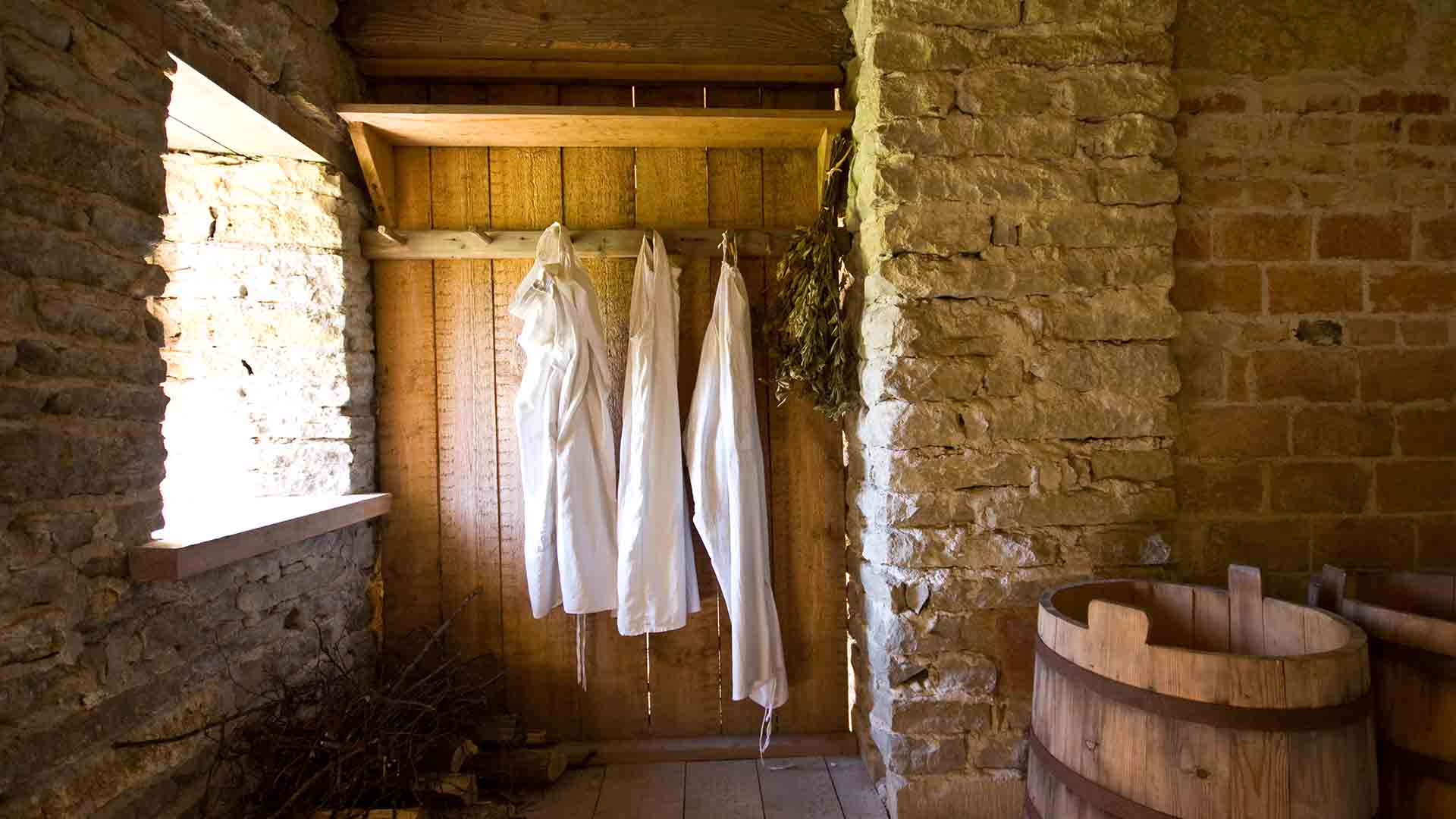 sauna con spogliatoio