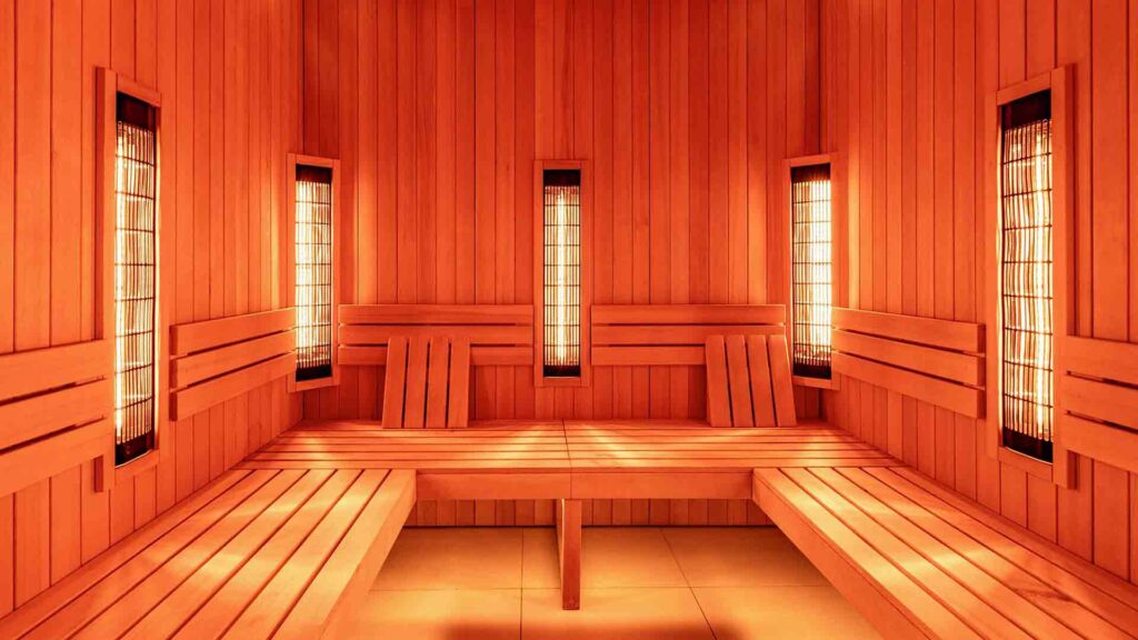 sauna ad infrarossi